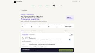 ProjectBrain — Evidence-Backed Memory for AI Coding Agents | OpenAI Build Week