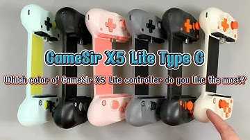 GameSir X5 Lite Type C Mobile Gamepad - Which color of GameSir X5 Lite controller do you like best?