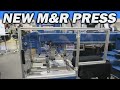 An Exclusive Look at the New M&amp;R Automatic Heat Press for DTF Transfers