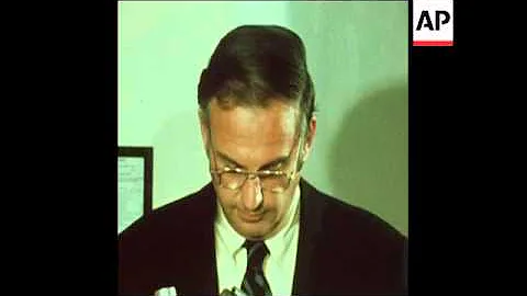 SYND 13-8-73 SENATOR LOWELL WEIKER ON NIXON'S WATE...