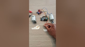 Arduino - Contrôle de 2 moteurs CC  avec potentiomètre et  L298N #l298n #dcmotor #arduino