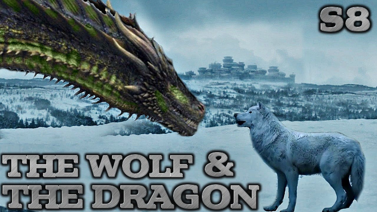 Ghost Meets The Dragons Direwolf And Dragon Predictions Game Of