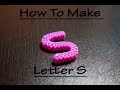 How To Make Letter S, C & U Scoobie