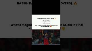 Rasikh Salams Magnificent 327 Spell In Ipl 2026 Final 