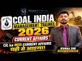 CIL 2026 Current Affairs  II Most Important Current Affairs for CIL-MT 2026 II Silver Institute
