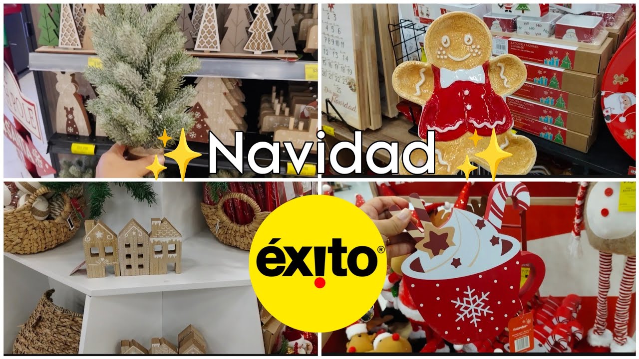 Lo MÁS NUEVO DE NAVIDAD 🎄 en TIENDAS ÉXITO 💛 #tiendasexito #navidad2025 