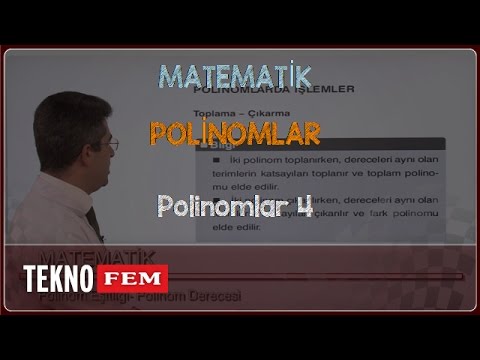 YGS-LYS MATEMATİK - Polinomlar 4