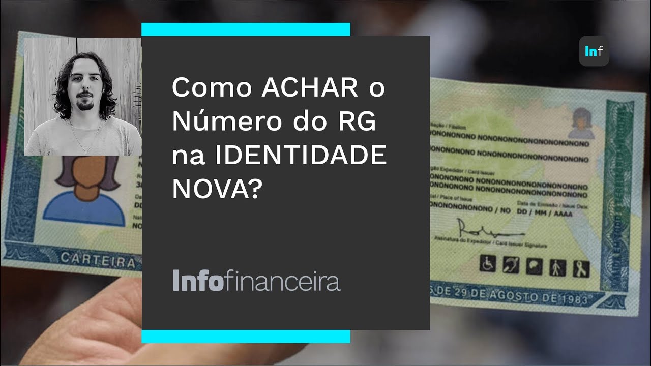 Como ACHAR o NÚMERO do RG na IDENTIDADE NOVA? Descubra! - YouTube