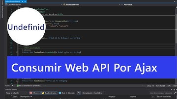 ✅ Consumir Web Api desde Jquery Ajax por get crear tabla bootstrap