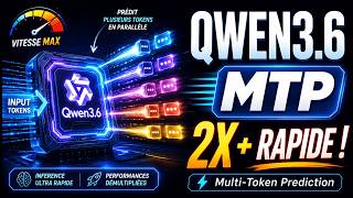 Qwen 3.6 MTP : IA Open Source 2x plus rapide en local ! Pourquoi Qwen3.6 MTP change tout ❗️💨