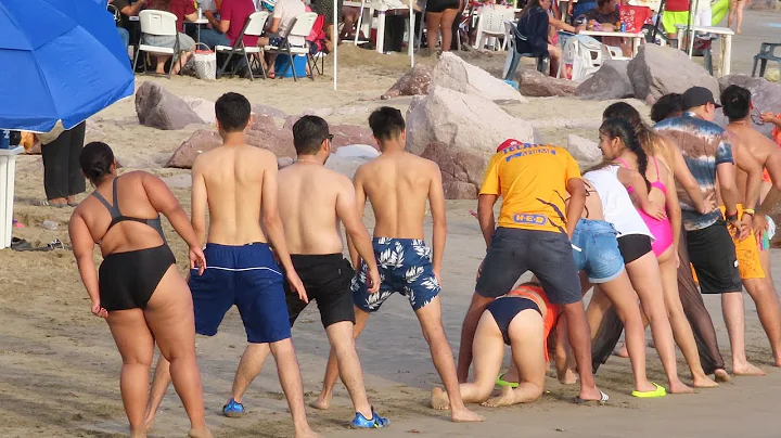 Se vive buen ambiente en Las Playas de Mazatln est...