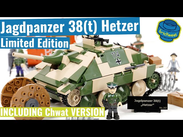 Jagdpanzer 38(t) Hetzer *Limited Edition* COBI 2557 (Speed Build Review) class=