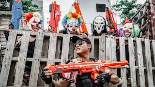 LTT Films : Special Warriors Infiltrate The Underworld | S.E.A.L X Nerf Guns Fight Black Man Mask