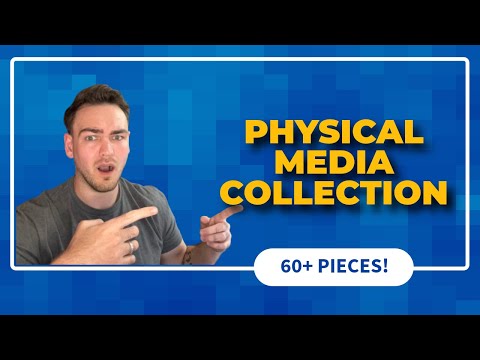 MY ENTIRE PHYSICAL MEDIA COLLECTION