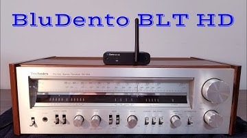 How to BLUETOOTH to ANY Home Stereo using the BluDento BLT-HD Bluetooth receiver