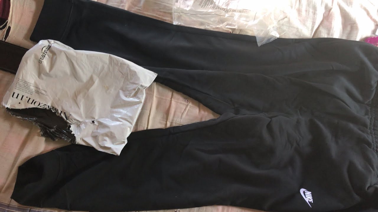 My new Nike night track pants review and unboxing - YouTube