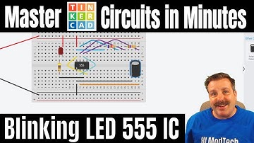 Make an LED Blink with a 555 chip Master Tinkercad Circuits in Minutes