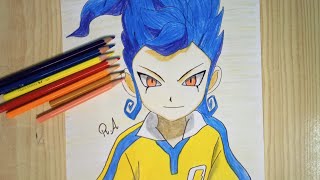 رسم عقاب من انمي ابطال الكرة