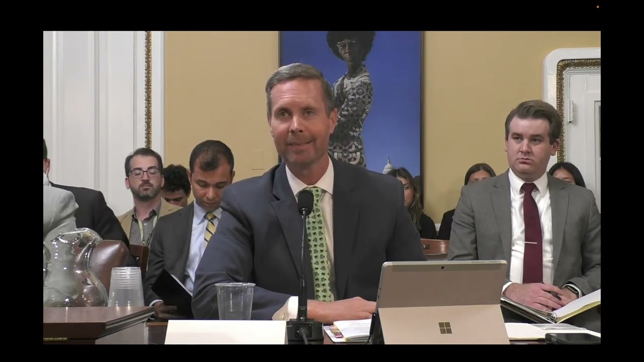 Ranking Member Rodney Davis Testifies on the Presidential Election Reform Act Before Rules Committee