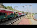 Colourful pragati exp through kamshet