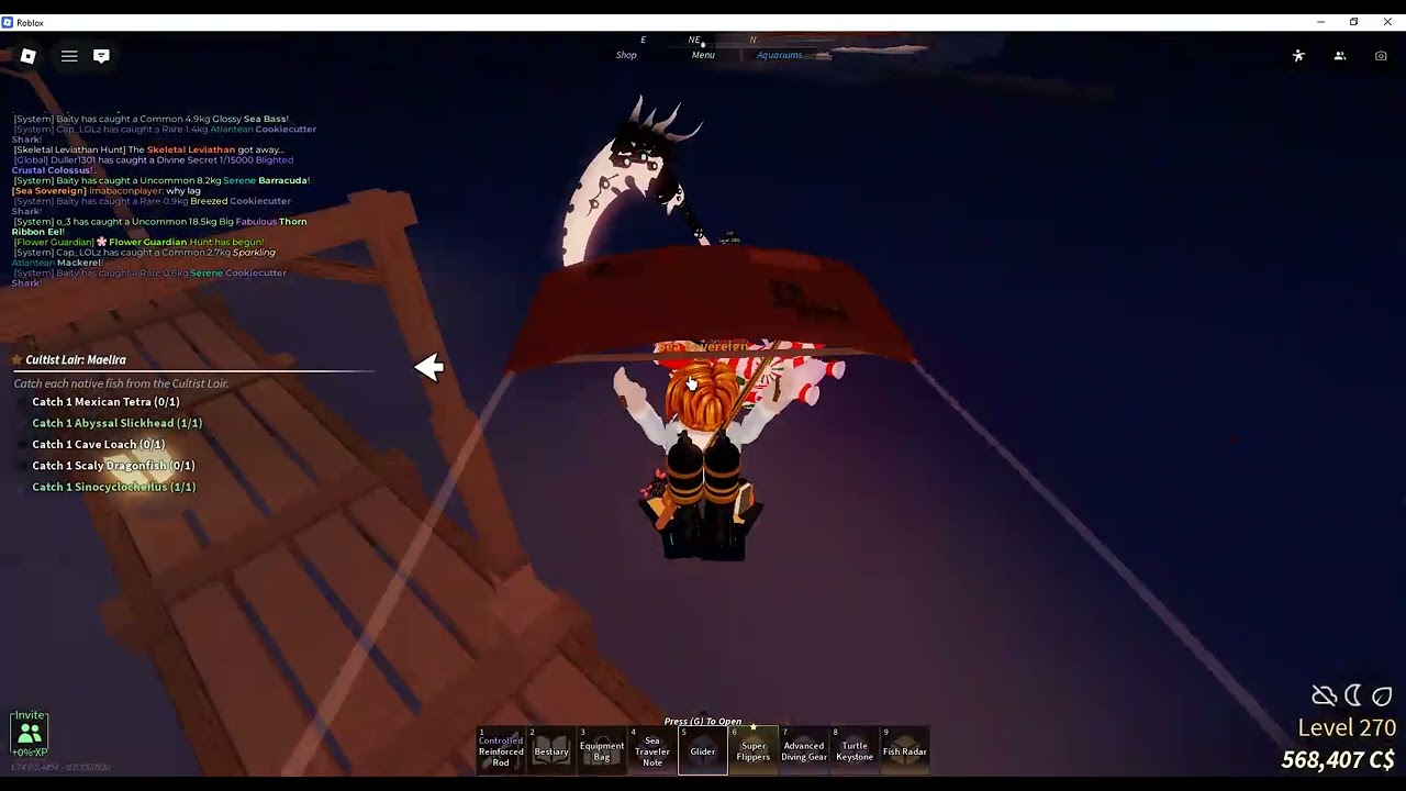 geting new rods in ficsh