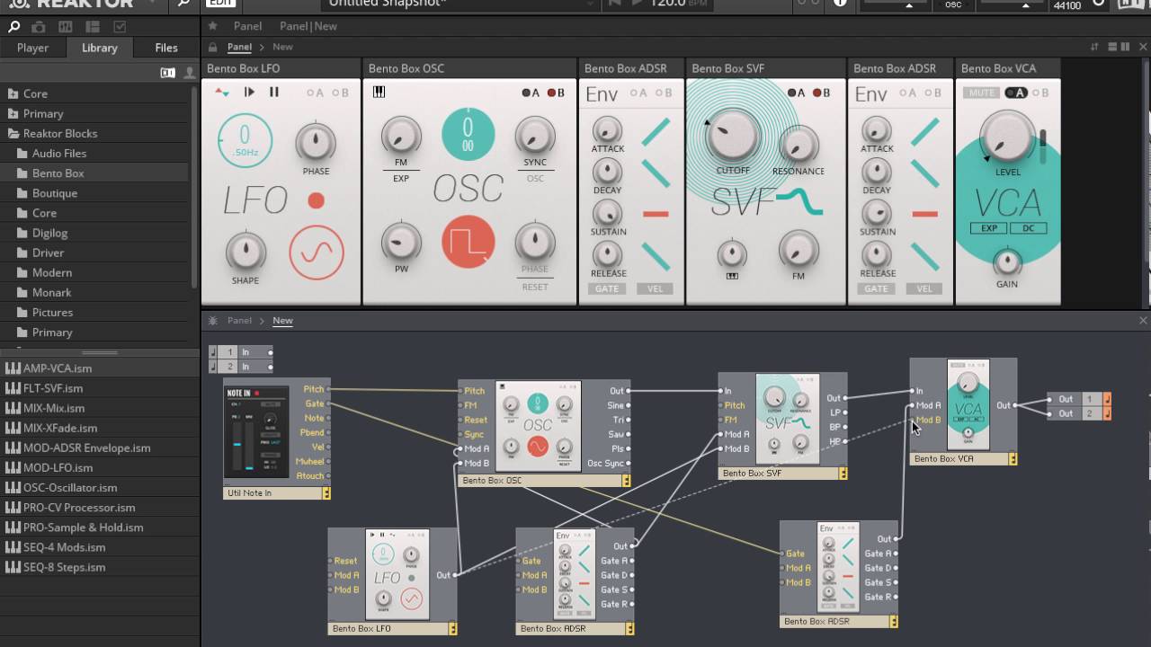 Reaktor 6 - Block Basics 04