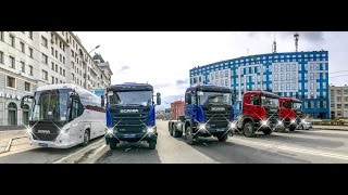 Выставка Техники Scania В Центре Г. Новосибирска В День Весны И Труда