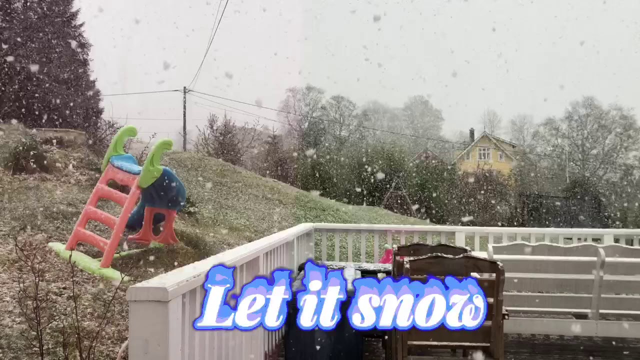 Snow ❄️ on 11 of May 2020