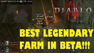 Diablo IV 2nd Best Legendary FARM Spot! Mercy's Reach, Update New Video up with even better spot!!