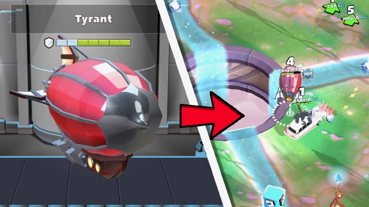 New Fused Car - Tyrant - Gameplay | Crash Of Cars