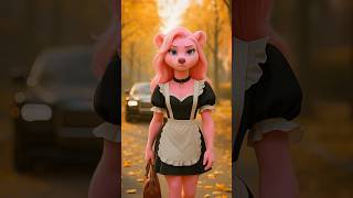 Rich Bear Follows Her Poor Maid... And Changes Her Life Forever
