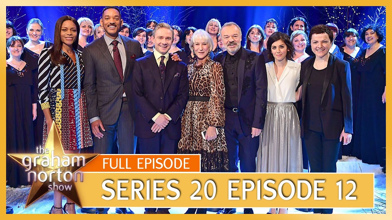 S20 E12 – The Graham Norton Show | Full Episode | Will Smith, Helen Mirren, Naomie Harris
