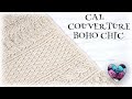CAL Couverture BOHO CHIC "Lidia Crochet Tricot" On tricote ensemble!!!
