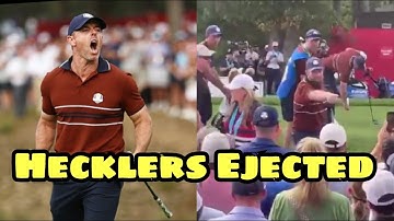 Shane Lowry Calls Security on Fans | Rory Mcilroy Ryder Cup Incident
