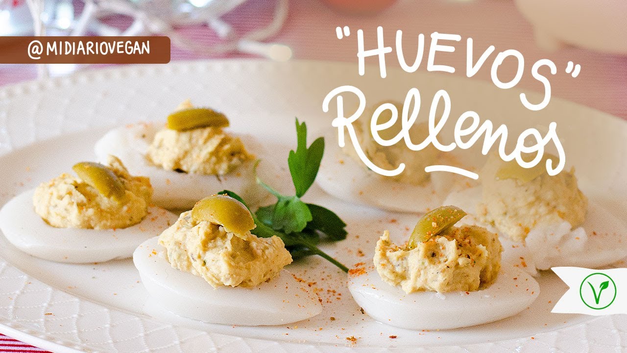 HUEVOS RELLENOS VEGANOS (si, como leiste 😏) #VeganaEnNavidad ...