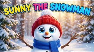 β Build a Snowman with Sunny! | Winter Fun Song for Kids | Nursery Rhymes & Toddler Songs #babysongs