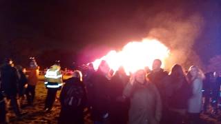 Fireworks display poynton 2014