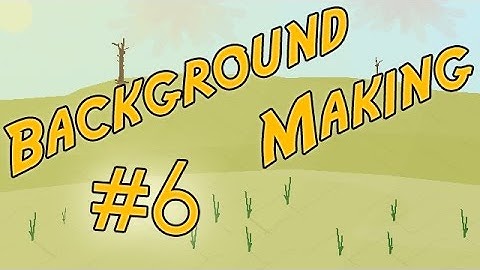 ✎ Background Making #6 - TIME LAPSE - Pivot Stickfigure Animator