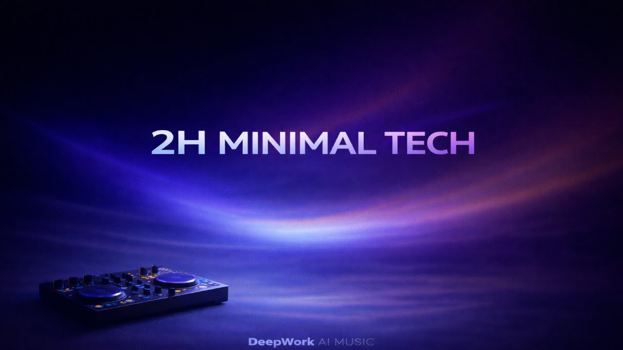 DeepWork AI Music - Minimal Tech for Deep Focus | 2 Hours AI Music | Deep Work & Flow