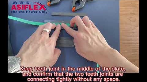 How to make perfect joint for Asiflex Z-5 spindle tape