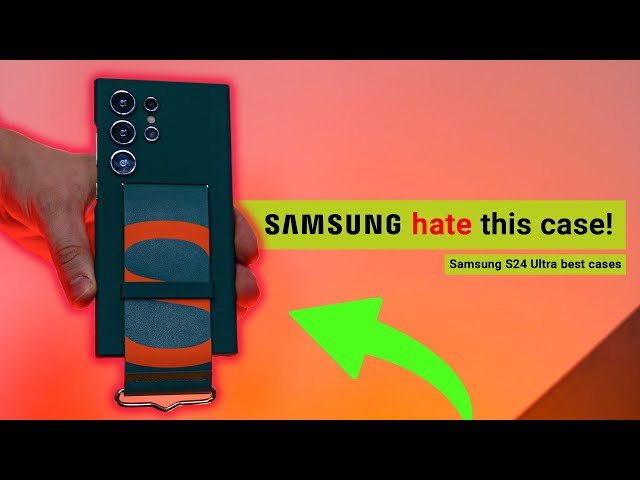 The S24 Ultra case SAMSUNG won't sell to you! 🥴 (BEST cases for