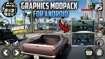 GTA SA Android: GTA V Graphics Modpack (2025) INSANE Graphics - All Devices Supported 🔥