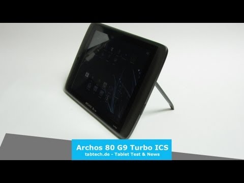 Archos 80 G9 Turbo ICS Full Review