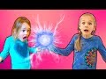Amelia and Avelina compilation Tuesday with magical super powers and a magic mirror