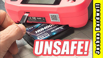 Yes it is SAFE to charge inside your Radiomaster