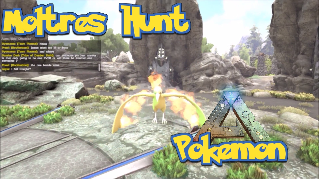 Moltres Hunt! | 1st Legendary of The Game | Arkmon | Ark Survival ...