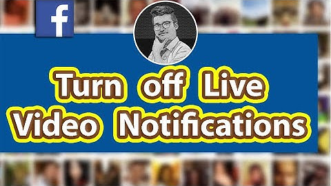 How to Turn Off Facebook Live Video Notifications on Mobile | Facebook Tutorial