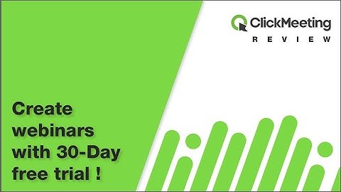 ClickMeeting Review 2021: Working, Pricing, Functionality, & More.