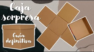 DIY ♡ Guía definitiva para la caja sorpresa (Base) | Erandy Paz