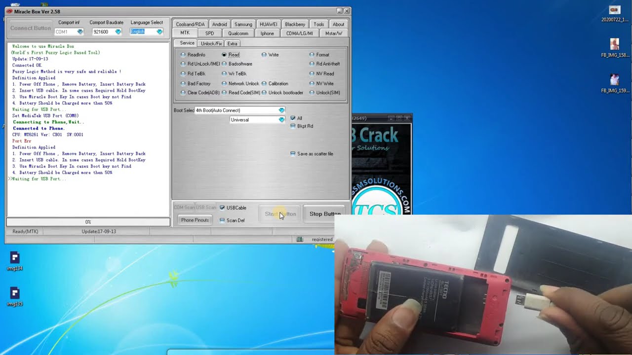 error detect device miracle box 2020